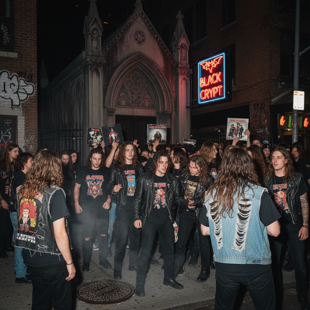 FANS AT THE MAUSOLEUM - NYC